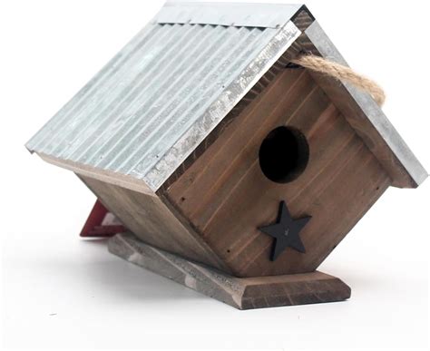 do they sell metal wren house shields|Metal Roof Alaskan Red Cedar Bird House for Wrens and .